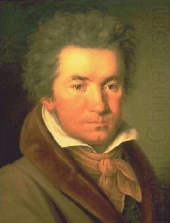 unknow artist Portrait de Ludwig van Beethoven en 1815 china oil painting image